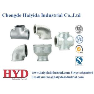 Buy cheap BEADED G.I pipe fitting cast iron product