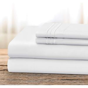 Buy cheap Super Soft 200TC Microfiber Embroidery Sheets Set for Deep Pockets and Fade Resistance from wholesalers