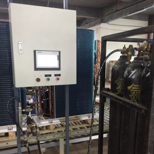 Buy cheap PLC Controlled Air Conditioner Leakage Test Equipment 3500m3/H Airflow from wholesalers