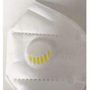 Earloop 5 Ply Protection Exhalation Valve KN95 Face Mask