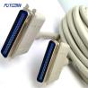 Buy cheap IEEE-1284 50pin Solder Cup Centronics Connector Parallel Printer Cable CN50 To CN50 from wholesalers