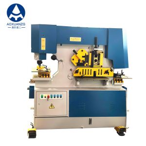 Q35Y 90Tons 100T Hydraulic Punching Bending Cutting Machine Stamping Hole Cutter