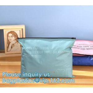 Buy cheap LOGO design, Side Gusset Bag, Horizontal Pouch, Resealable Slider Zipper Bag, design and production from wholesalers