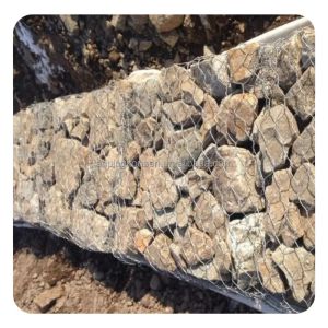 Buy cheap Galvanized Iron Wire Hexagonal Gabion Wall Cages Box with Punching Processing Service from wholesalers