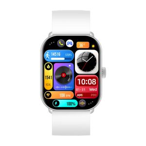 KW311A 2.01" Square Shape Smart Watch AMOLED Screen IP68 Waterproof