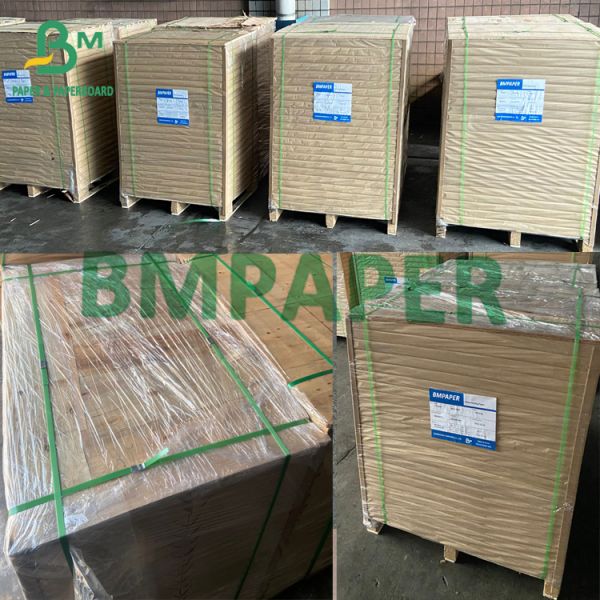 Food White Coated Folding Carton Board Kraft Back Paper 325gsm