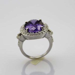 Buy cheap 925 Silver 11mmx15mm Oval Champagne Citrine Ring Gemstone Jewelelry (R0090) from wholesalers