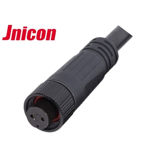 Quality 2 Pin Waterproof Male Female Connector , IP68 Circular Plastic Connectors For Lighting for sale