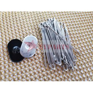 Bird Deterrent Exclusion Kit Mesh Solar Panel Clips With Soft J Hook Nails For