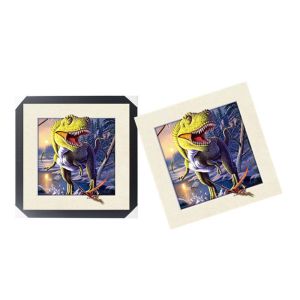 Durable Lenticular Printing Services / 5D Lenticular Picture With PS Frame For