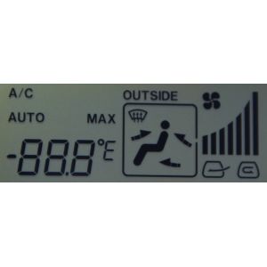 Buy cheap Automotive Air Conditioning Controller HTN LCM Lcd Seven Segment Display from wholesalers