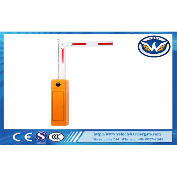 Classic Model Car Parking Vehicle Barrier Gate 1400rmp Speed With Folding Boom