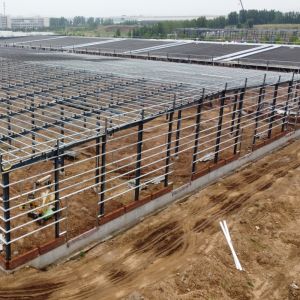 Buy cheap Prefab Steel Structure Warehouse with H-Section Beams CE Certified from wholesalers