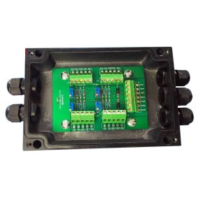 Buy cheap 4 Way weighing sensor Aluminum Case Waterproof  Load Cell Summing Junction Box Enclosure from wholesalers