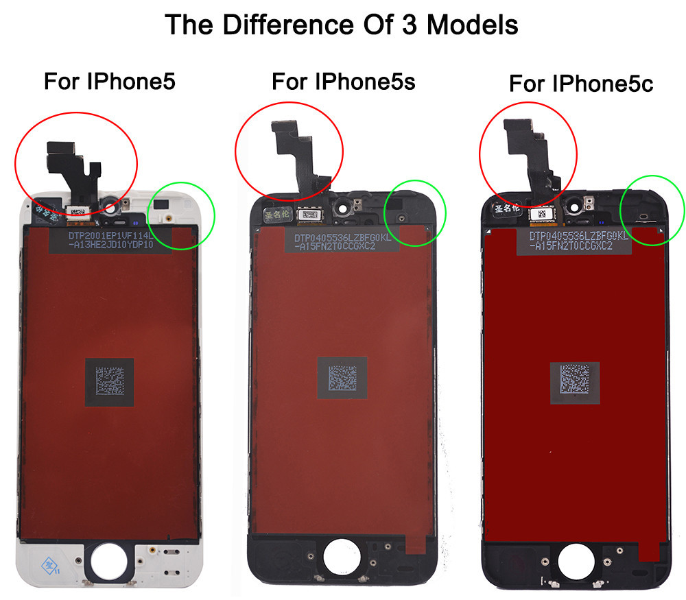 Buy cheap Factory Sale LCD For Iphone 5 iphone 5c iphone 5s Screen Display Part Glass Touch Panel Digitizer Assembly Complete Tool from wholesalers