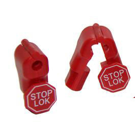 Buy cheap display stop lock / stoplok / stoplocklay hook stoplock/ EAS hook stoplock from wholesalers