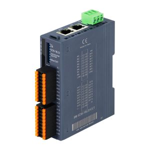 Din Rail I/O Module 100Mbit/s 2 RJ45 EtherCAT Protocol PAL I/O System 16DI 16DO