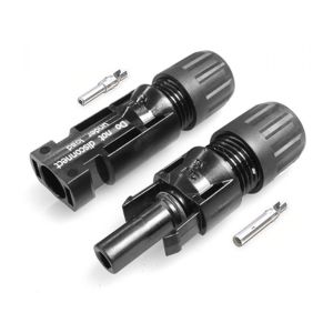 Excellent Abrasion Resistant Mc4 PV Connectors Flame Retardant Toxicity