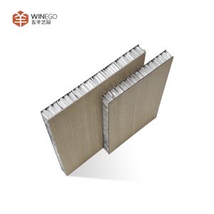 Micro-Perforated Acoustic Panel With Aluminum Core And Wood Veneer / Laminate