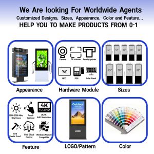 Buy cheap Outdoor LCD Display with 16:9 Aspect Ratio 50000 Hours Lifespan and 3840X2160 Resolution Digital Signage from wholesalers