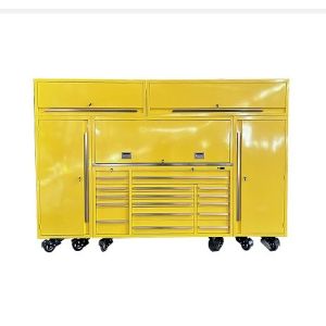 Buy cheap Acceptable OEM ODM Garage Storage Cabinet Set with Wheels and Cold Rolled Steel Material from wholesalers