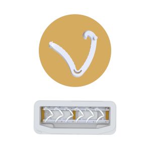 Buy cheap QueuesClip TM Non Absorbable Polymer Multiple Ligating Clips NLC-CL from wholesalers