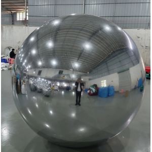 ODM Large Advertising Balloons Outdoor Floating Silver Giant
