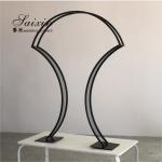 Buy cheap 140CM Black Iron Stand For Flower Decoration Metal Wedding Table Centerpieces Arranging from wholesalers