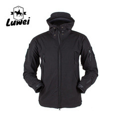 Casual Windproof Outer Wear Apparel Utility Moto Outdoor Softshell Men Jacket