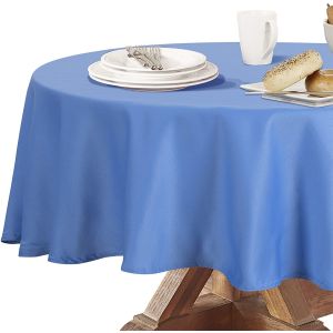 Buy cheap Oil Proof Heavyweight Plastic Tablecloths Round Shape With Minimal Transparency from wholesalers