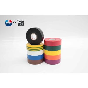 Color Coding Easy Tear PVC Tape 0.13mm Flame Retardant PVC Tape For Electrical