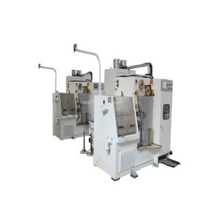 Buy cheap Inline Submotor Large Cable Drawing Machine Double Reel Takeup With Drop Coiler from wholesalers