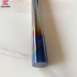 Buy cheap Timascus Mokuti Titanium Damascus Rod Timascus Rod 30mm Diameter from wholesalers