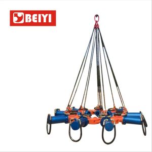 Modularized 600mm-2500mm Round pile Hydraulic Pile Breaker cutting concrete