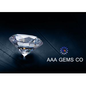 Round Brilliant Cut 1.5 Carat Moissanite White Synthetic Moissanite