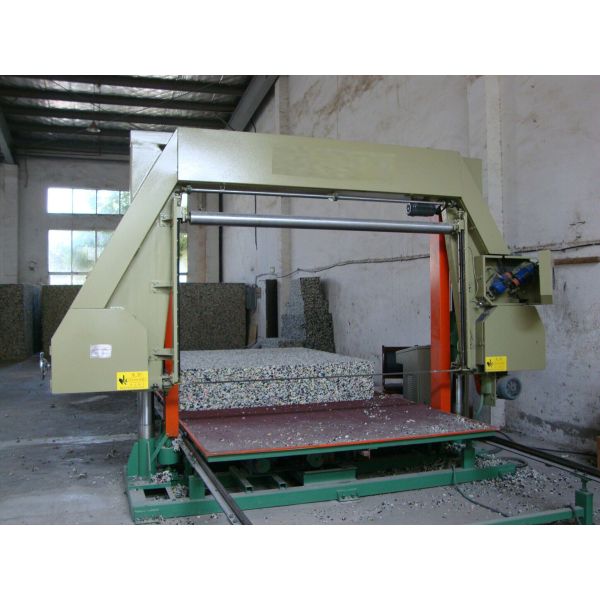 Buy cheap Automatic Polyurethane Foam Sheet Cutting Machine Horizontal Foam Cutter from wholesalers