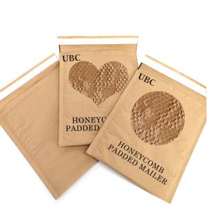 Buy cheap Recyclable Paper Padded Mailer Self Sealing Biodegradable Padded Envelopes Waterproof from wholesalers