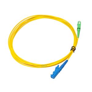 Buy cheap Outdoor Pre Terminated Fiber Optic Cable LC E2000 APC With Pulling Sock from wholesalers