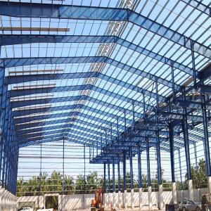 Buy cheap Portal Structure Steel Structure Workshop with PKPM Drawing Design from wholesalers