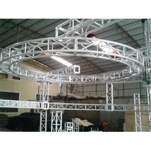 Buy cheap 6082 Aluminum Lighting Truss , Circle Curved Truss With Roof System from wholesalers