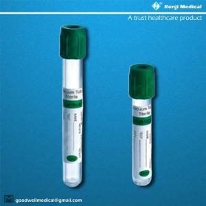 Buy cheap Sodium Lithium Heparin Tubes For Blood Collection MSDS approval from wholesalers