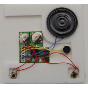 Light sensor Recordable Sound Modules with PCB, speaker for greeting cards