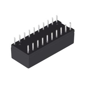 HST-2027DAR Dual Port 10/100 BASE-T THT 24 Pin Ethernet Transformer Modules