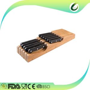 Buy cheap wholesale kitchen knife set with bamboo knife block from wholesalers