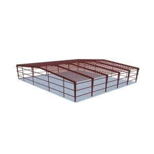 Metal Construct Steel Structure Frame Warehouse Workshop Plant Building