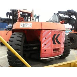 Flexible Used Container Handler , Reach Stacker Forklift Hydraulic Powered