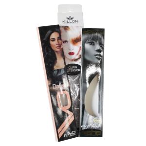 Buy cheap Rectangle Hair Extension Packaging Wig Box Packing Luxury Oiled Printing from wholesalers