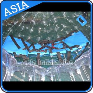 China TPU Transparent Inflatable Grass Zorbing Ball with Safety Harnesses on sale