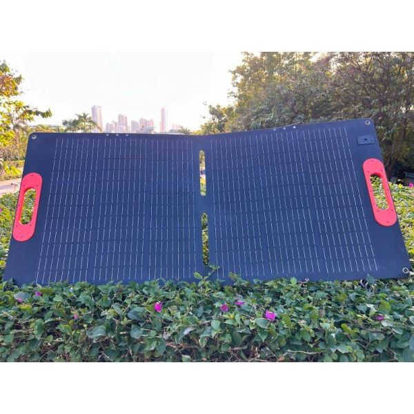 Quality Customized Dual Fold Portable Solar Charger with ETFE Waterproof for sale