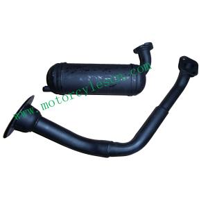 Buy cheap 50cc Gas 2-stroke 4-stroke PGT103 BRIDE Muffler Carbon fiber muffler Refit Muffler from wholesalers